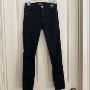 Abercrombie Ripped mid rise super skinny jeans